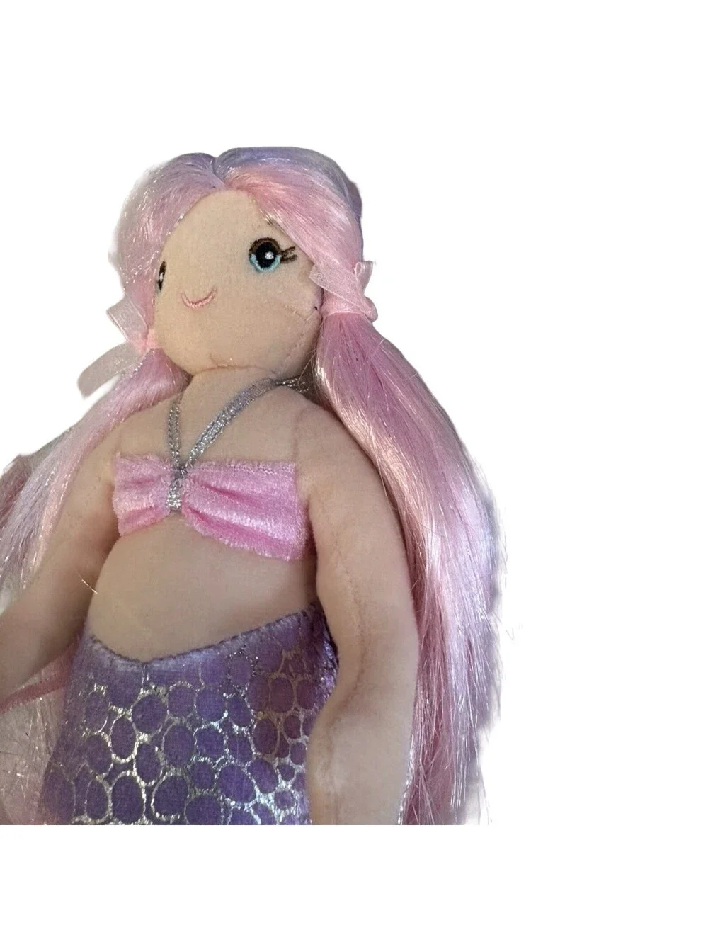 Douglas Cuddle Toys Plush Mermaid Pink 11
